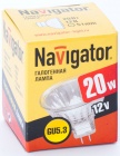 Лампа галогенная  NH-MR16-20-12-GU5.3 (20 Вт, 12 В)
